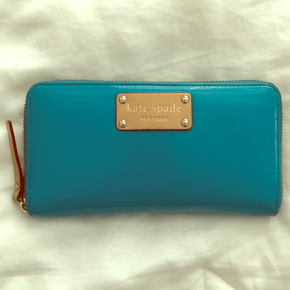 Kate Spade Wallet - Turquoise/Blue